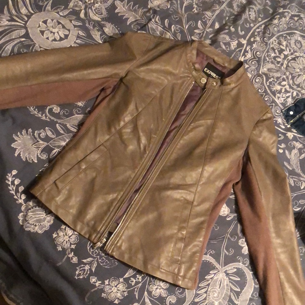 Leather jacket